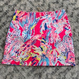 Lilly Pulitzer Sunken Treasure Skort Size 00